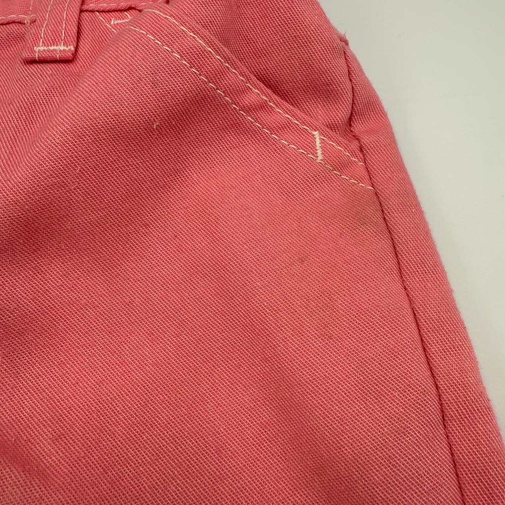 VTG 70-80s Garanimals Pink Kids 4-5T Pants Embroidered Hearts & Flowers, STAINED - Picture 4 of 14